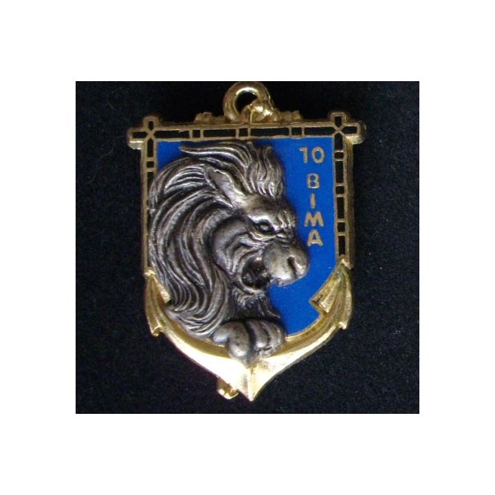 10° bataillon d'infanterie de marine Drago Paris G. 2412 BIMA Lion 