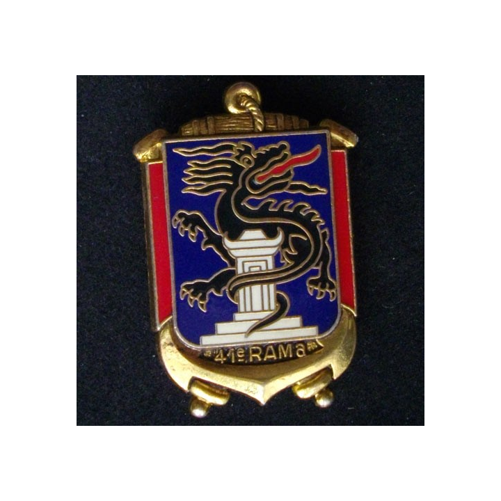  insigne 41° régiment d'artillerie de marine Delsart 41° RAMA