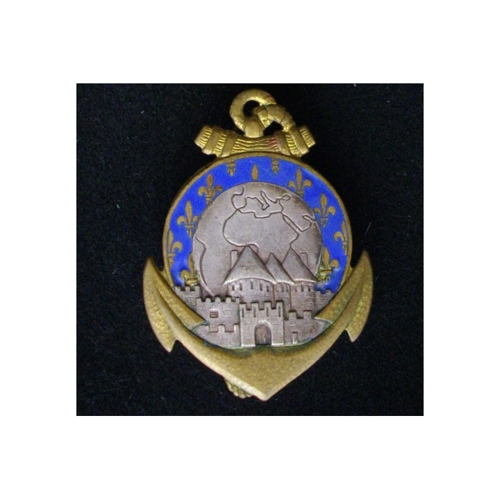 24° régiment d'infanterie coloniale RIC Drago Paris G. 1318 en émail 