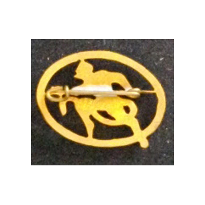 152° RI : 152°RÉGIMENT D'INFANTERIE DIABLE AJOURÉ (ISLER) ÉMAIL