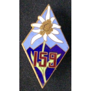 159° RIA : 159° RÉGIMENT D'INFANTERIE ALPINE (ABPD) ÉMAIL