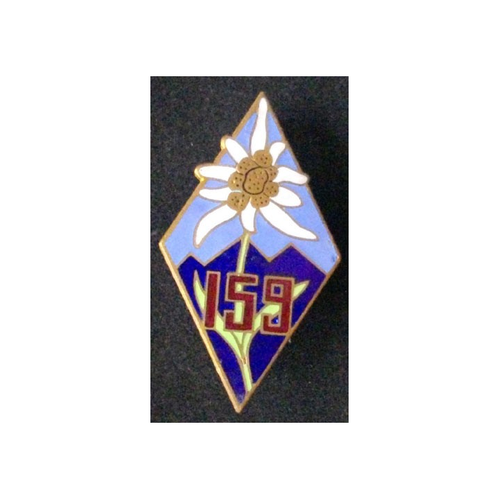 159° RIA : 159° RÉGIMENT D'INFANTERIE ALPINE (ABPD) ÉMAIL