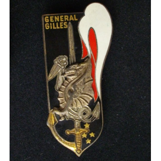 PROMOTION ESM SAINT CYR : GÉNÉRAL GILLES (DATE GRAVÉE) ÉMAIL