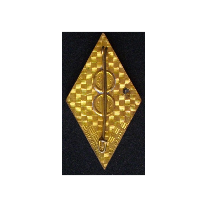 1° CG : 1° COMPAGNIE DE GARNISON  (ÉCLAT D'ÉMAIL)