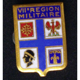 7°RM : VII°RÉGION MILITAIRE ÉMAIL (DRAGO 1038)