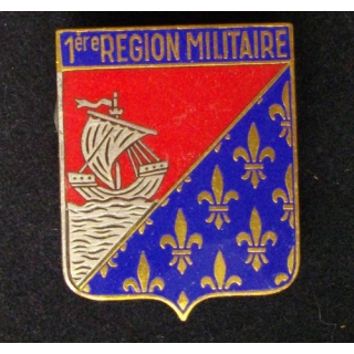 1° RM : 1° RÉGION MILITAIRE ÉMAIL (DRAGO 2219)