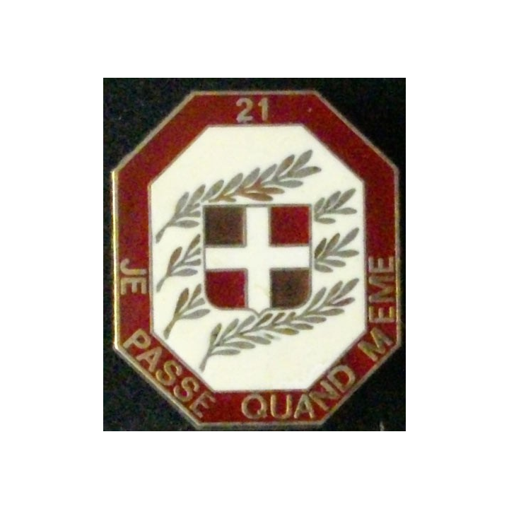 21°RI : 21°RÉGIMENT D'INFANTERIE (DELSART 425)
