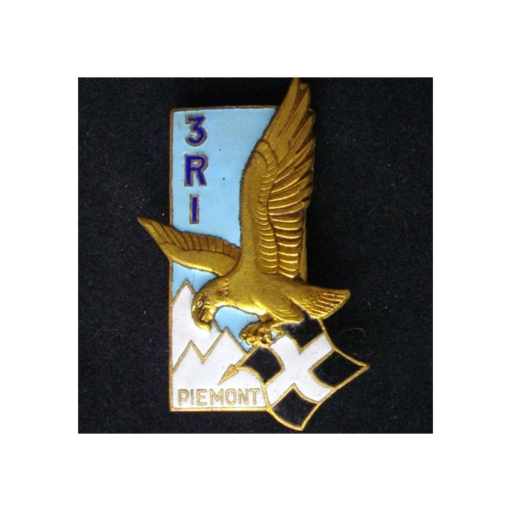 3° RI : 3° RÉGIMENT D'INFANTERIE PIEMONT ÉMAIL (DRAGO 2006)
