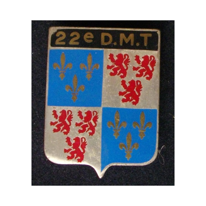22°DMT : 22°DIVISION MILITAIRE TERRITORIALE (DRAGO 2594)