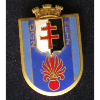 2°CG : COMPAGNIE DE GARNISON N°2 METZ ÉMAIL (DRAGO)