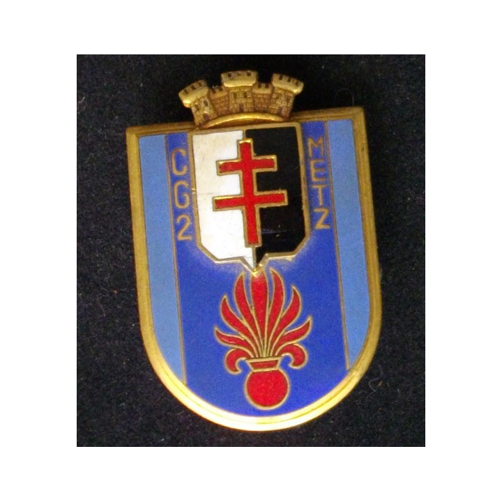 2°CG : COMPAGNIE DE GARNISON N°2 METZ ÉMAIL (DRAGO)