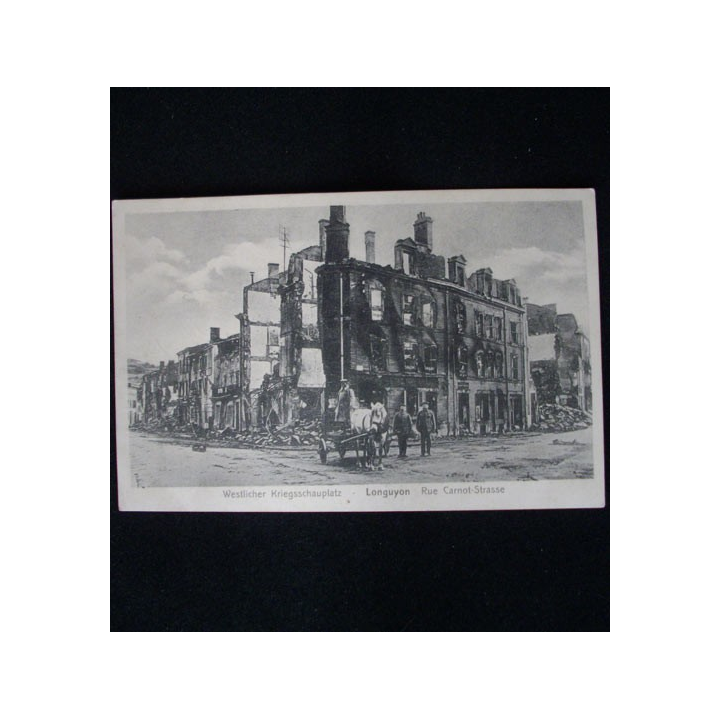 CARTE POSTALE GUERRE 1914-1918  : LONGUYON 14 JANVIER 1914