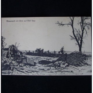 CARTE POSTALE GUERRE 1914-1918 : ABAUCOURT 22 DÉC 1916