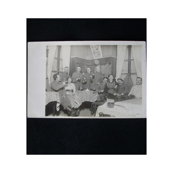 CARTE POSTALE GUERRE 1914-1918  : SOLDATS 13 DÉCEMBRE 1915