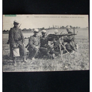 CARTE POSTALE MILITAIRE AVANT GUERRE : N°196 DU 07 JUIN 1911