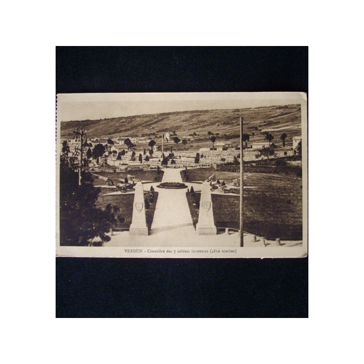 CARTE POSTALE MILITAIRE ENTRE GUERRES : VERDUN 27 JUIN 1937