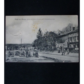 CARTE POSTALE GUERRE 1914-1918  : SIVRY SUR MEUSE 2 JANVIER 1918