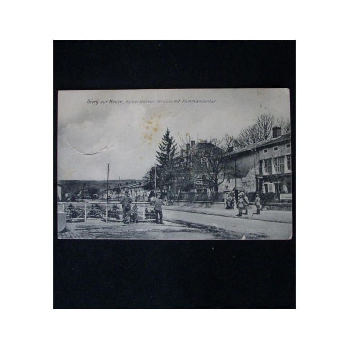 CARTE POSTALE GUERRE 1914-1918  : SIVRY SUR MEUSE 2 JANVIER 1918