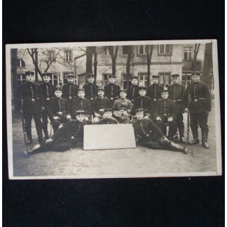 CARTE POSTALE GUERRE 1914-1918  : SOLDATS 18 JANVIER 1916