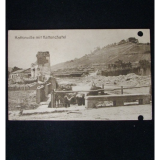 CARTE POSTALE GUERRE 1914-1918  : HATTONVILLE 11 DÉCEMBRE 1916