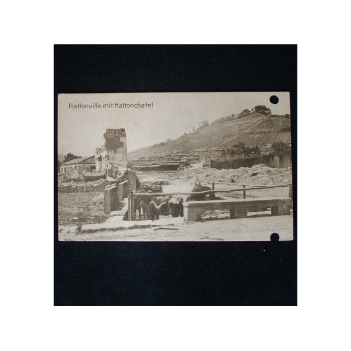 CARTE POSTALE GUERRE 1914-1918  : HATTONVILLE 11 DÉCEMBRE 1916