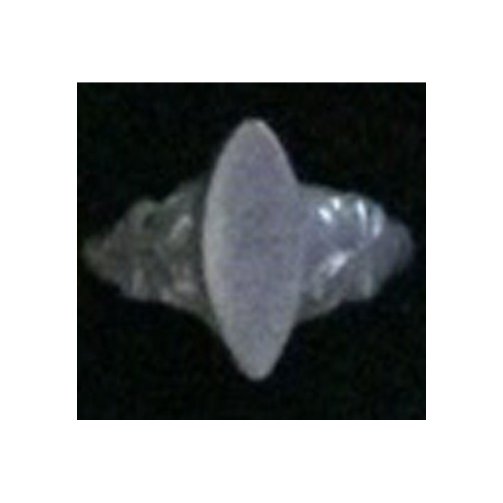 BAGUE ALLEMANDE EPOQUE 1914 EN FER BLANC LOSANGE