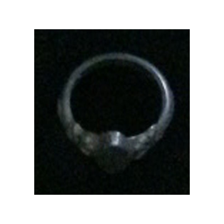 BAGUE ALLEMANDE EPOQUE 1914 EN FER BLANC LOSANGE