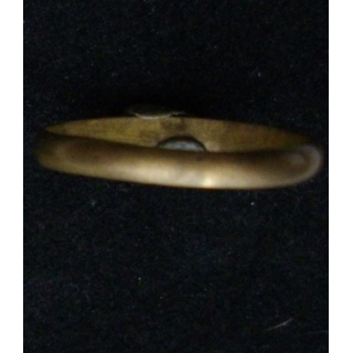 BAGUE ALLEMANDE EPOQUE 1914 ALLIANCE EN LAITON (CUIVRE ?)