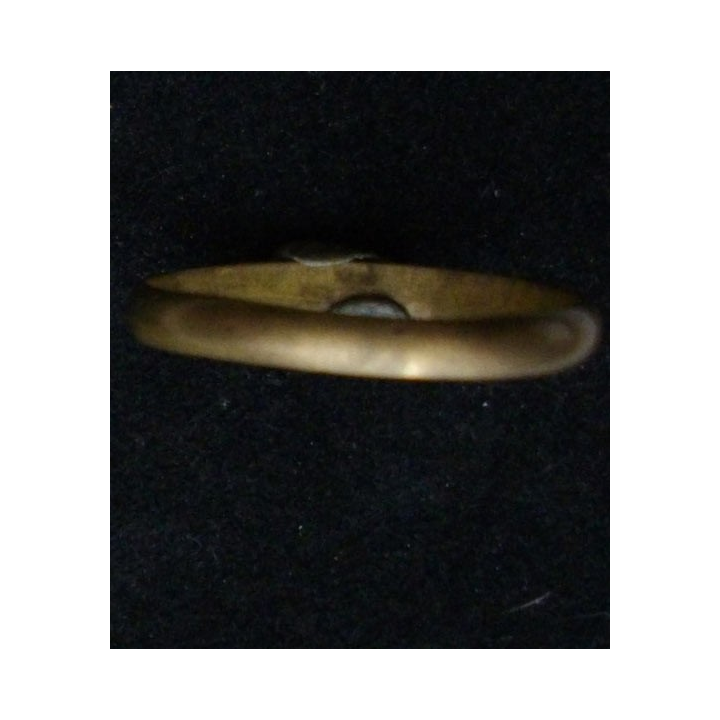 BAGUE ALLEMANDE EPOQUE 1914 ALLIANCE EN LAITON (CUIVRE ?)