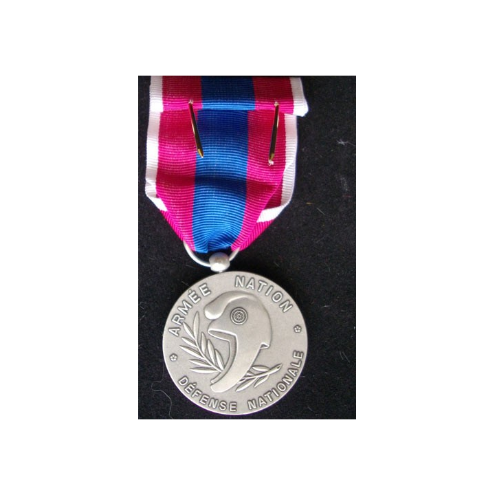 FRANCE : MÉDAILLE DE LA DÉFENSE NATIONALE "ARGENT" NEUVE ACTUELL