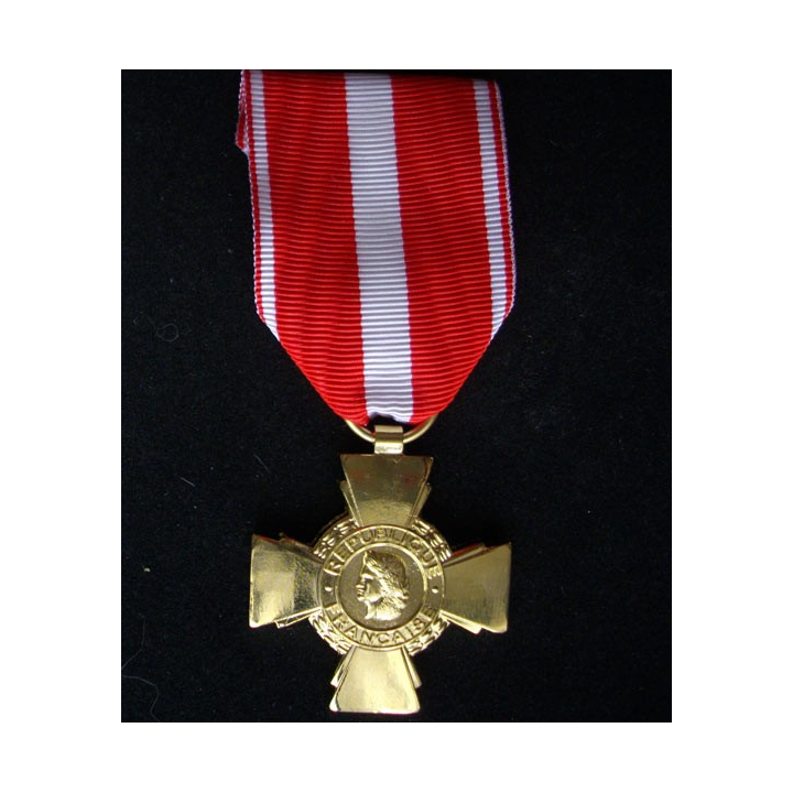 FRANCE : CROIX DE LA VALEUR MILITAIRE NEUVE ACTUELLE