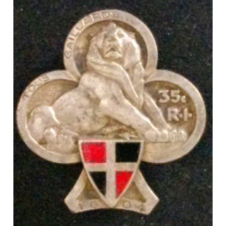 35° RI : 35° RÉGIMENT D'INFANTERIE (D 913) ÉMAIL