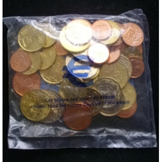 SACHET STARTER D'EUROS FRANCE DE 40 PIÈCES DE 1999 A 2001