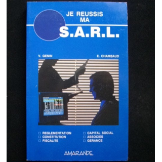 JE RÉUSSIS MA S.A.R.L DE V. GENIN ET E. CHAMBAUD AUX EDITIONS AMARANDE