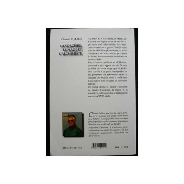 La sorcière, le mage et l'alchimiste de Claude Delbos Édition Detrad