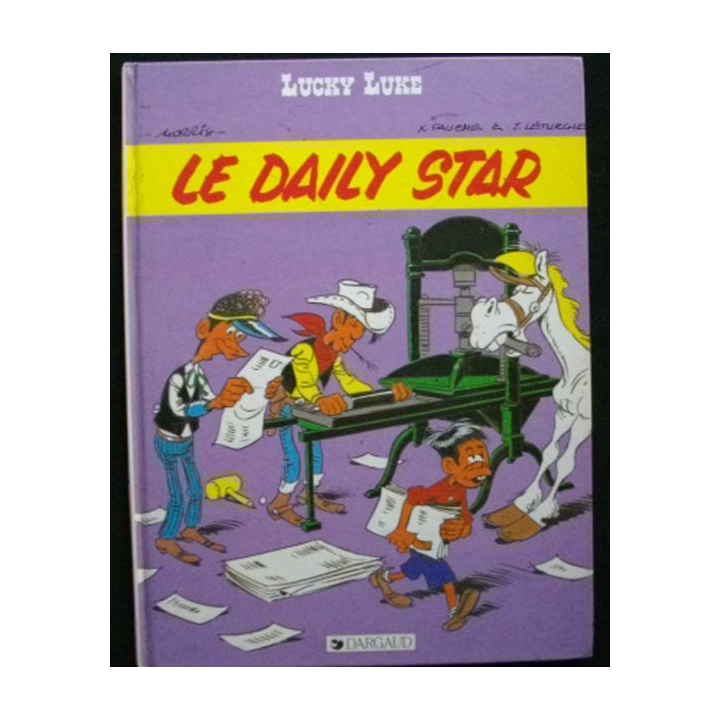 Lucky Luke - Le daily star aux éditions Dargaud