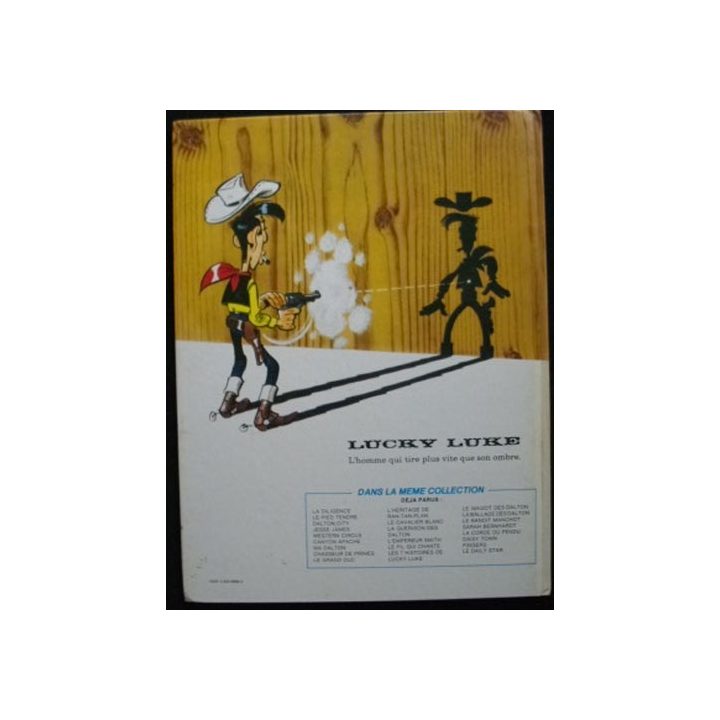 Lucky Luke - Le daily star aux éditions Dargaud