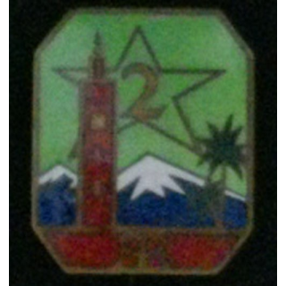 2° RTM : 2° RÉGIMENT DE TIRAILLEURS MAROCAINS ÉMAIL (ABPD) 1939