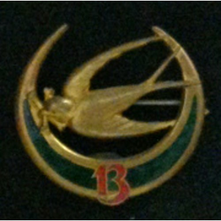 13° RTA : 13° RÉGIMENT DE TIRAILLEURS ALGÉRIENS (ABPD) 1939 ÉMAIL