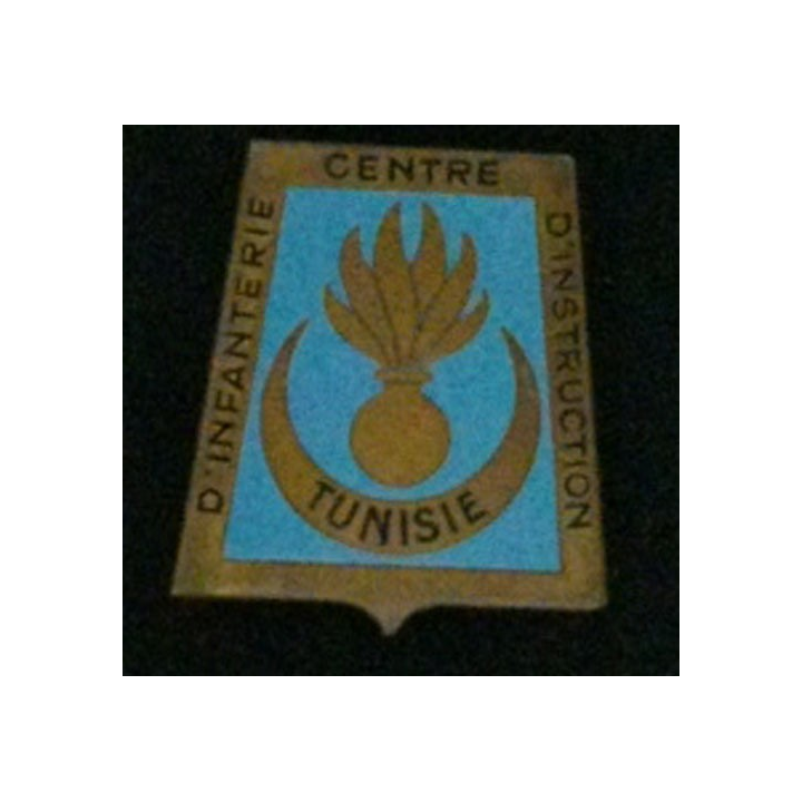 CII TUNISIE : CENTRE D'INFANTERIE TUNISIE ÉMAIL (DRAGO)