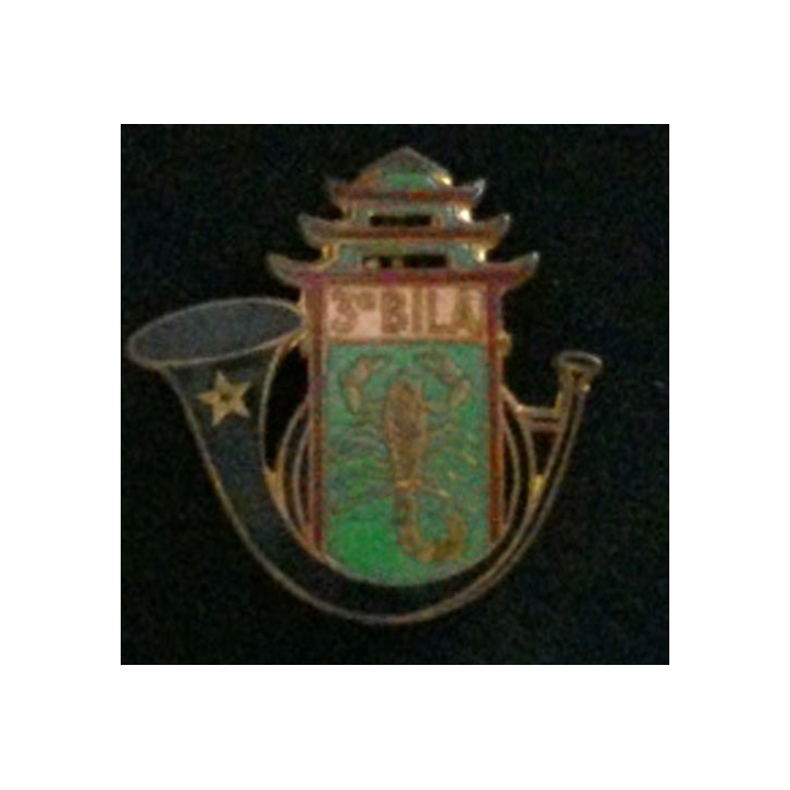 3°BILA : 3°BATAILLON D'INFANTERIE LÉGÈRE D'AFRIQUE ÉMAIL