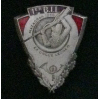 1°BATAILLON D'INFANTERIE LÉGÈRE ÉMAIL (DRAGO)