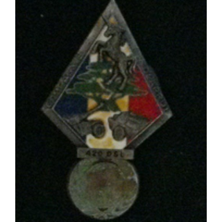 Compagnie d'appui du 5° régiment de chasseurs du 420° DSL insigne
