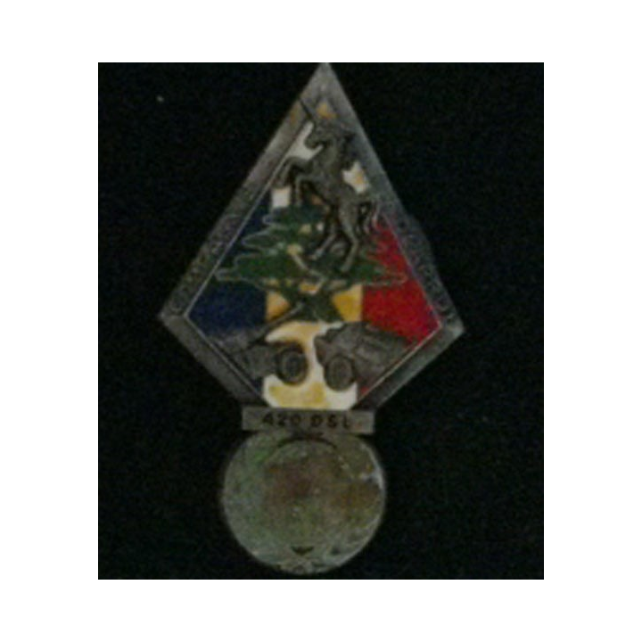 Compagnie d'appui du 5° régiment de chasseurs du 420° DSL insigne