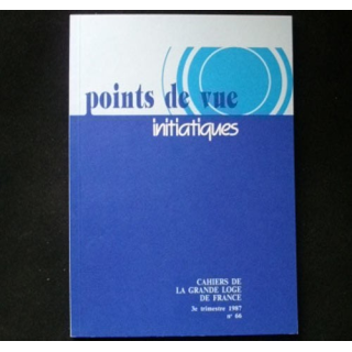 POINTS DE VUE INITIATIQUES Gldf raison gnose initiation apprenti maitre
