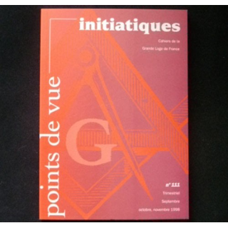Points de vue initiatiques n°111 GLDF Jean Scot Erigène ritualisation
