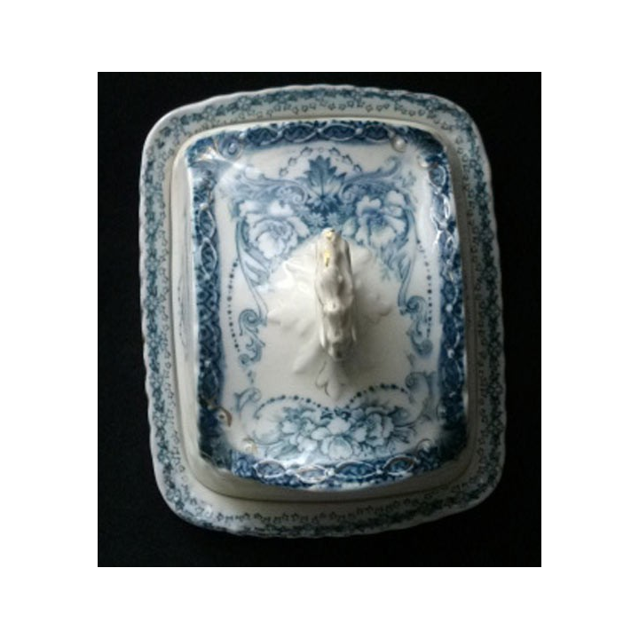 BEURRIER ANGLAIS CÉRAMIQUE N°2533C (PETITE FÊLURE)