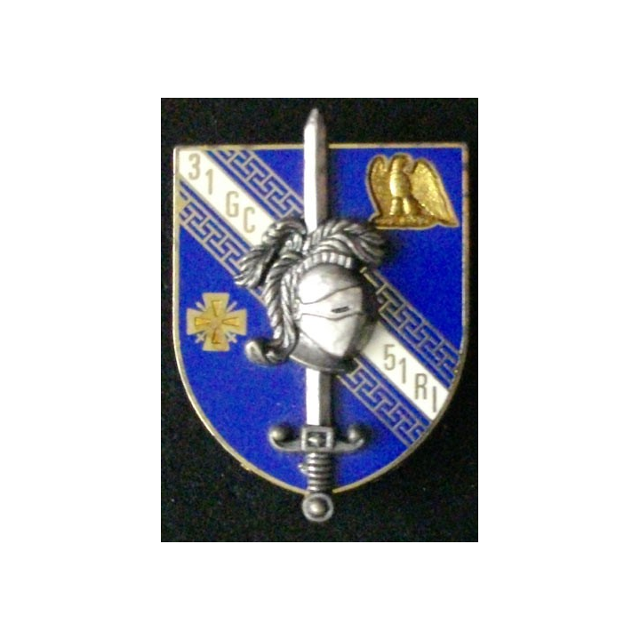 51°RI 31°GC : 51°RÉGIMENT D'INFANTERIE 31°GROUPEMENT DE CAMP