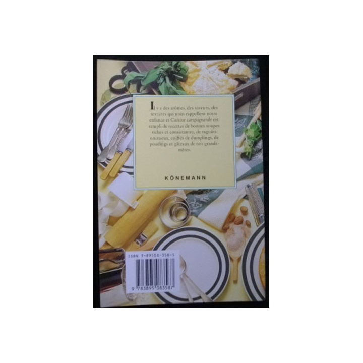 Cuisine campagnarde de Anne Wilson aux éditions Könemann