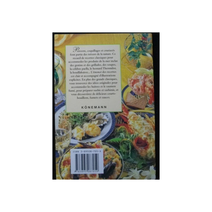 Poissons et fruits de mer de Anne Wilson aux éditions Könemann